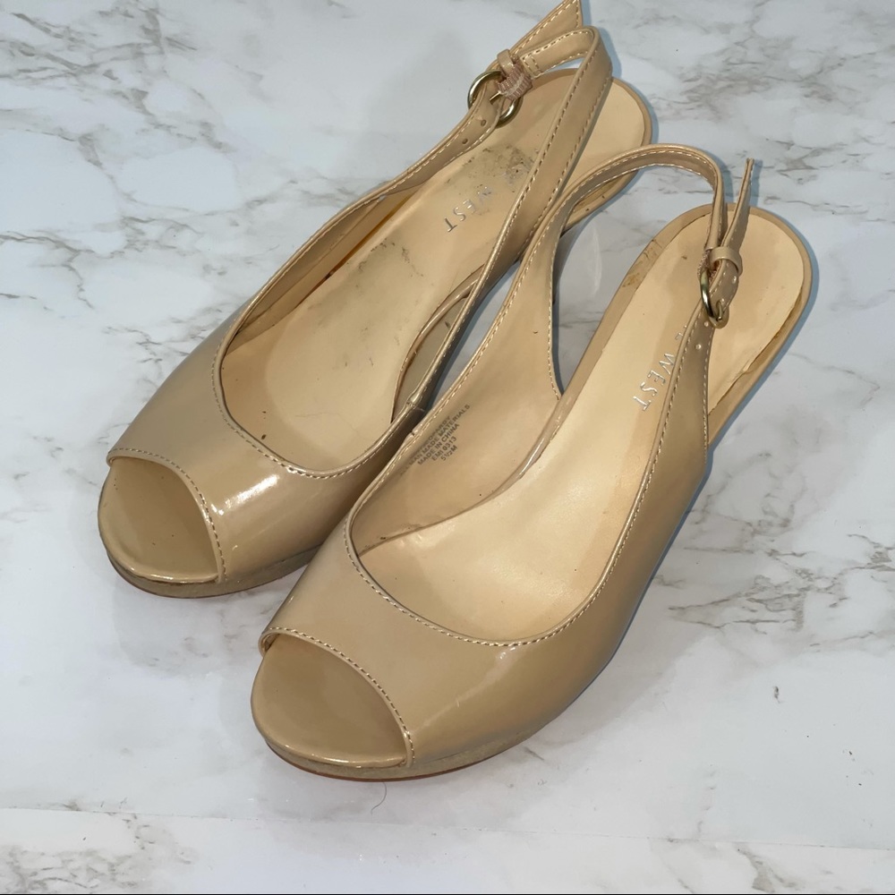 Nine west peep toe sandals